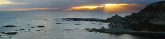 Kaikoura Peninsula 2AM 0374-0377 Panorama. ©Andrew McInnes